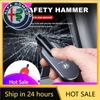 Car Stickers For Alfa Romeo For Alfa Romeo Car Alloy Safety Hammer Emergency Glass Breaker Rescue Tool Safety Supplies Giulietta