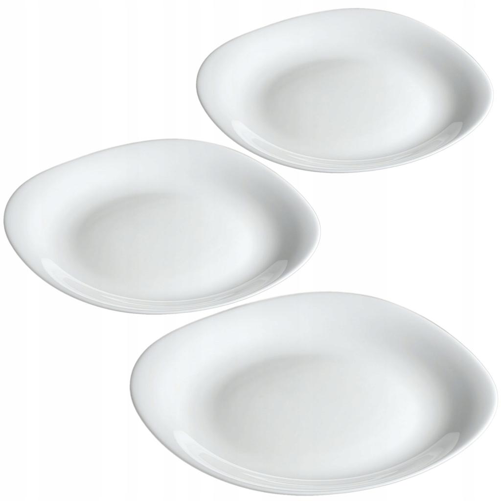 KADAX Talerz Obiadowy 28cm Płytki Zestaw Talerzy