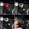 Car One Key Start Metal Button Cover One Key Start Control Rod, Engine Start/Stop Control Rod Decorative Accessories