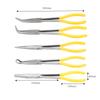 Extra Long Nose Pliers Straight Bent Tip Mechanic Equipment Hand Tools 1Pc