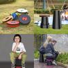 Portable Folding Stool, Load 560 Lb for Outdoor Camping Travel Indoor Dining Party