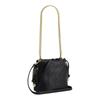 Coach Faye 17 detalles acolchados bolso de hombro de piel de oveja pequeño para mujer negro