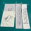 Sustainable Packaging Pouch Functional Linen Drawstring Bag for Bread and Fruits