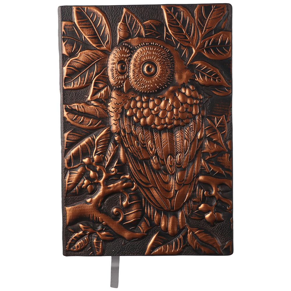 

Тисненая записная книжка, старинная записная книжка-дневник, винтажная бронзовая книга для дома