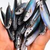 3 Stück Schwebende Weiche Makrelenköder Angelköder Schleppender Schwingender Schwimmender Köder Weicher Künstlicher Swimbait Angelzubehör