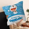 Children Anime D-Doraemon Cushion Cover Inches Farmhouse Decor Home Throw Pillow Covers for Couch Decorations