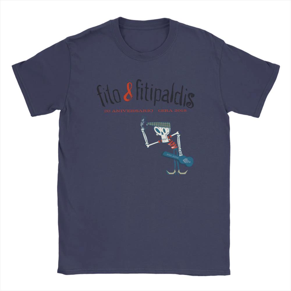 Fitos Fitipaldis Band TShirts Men Women Casual Pure Cotton Tee Shirt Round Collar Short Sleeve T Shirts New Arrival Clothing