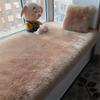 Nordic Long Pile Thickened Window Sill & Sofa Cushion, Non-slip, Imitation Wool, In Stock