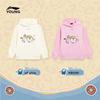 LI-NING Kids' Girls' Disney Collaboration Round Neck Pullover Top