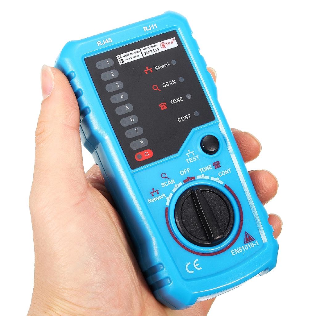 IP40 RJ45 Network Trace LAN Ethernet Phone Telephone Cable Tester Wire Tracker RJ45 RJ11 Finder