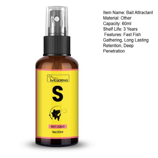 Buy 60ML Compact Mild Ingredients Increase Fish Bite Large Capacity