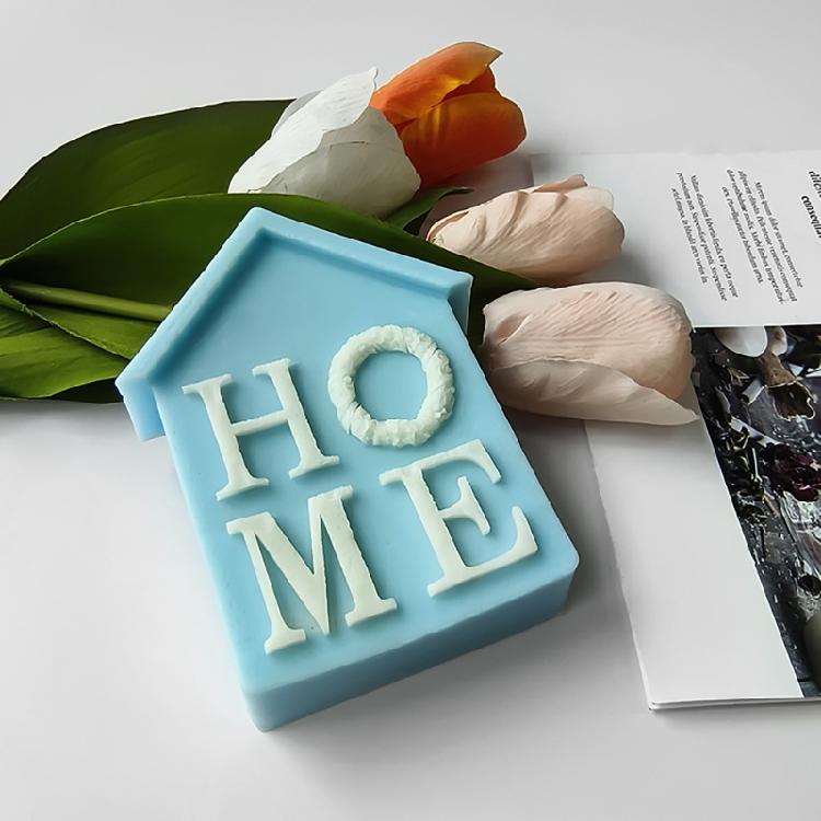 House Shape DIY Craft Mold Flexible Jewelry Making Tool for Candle Making