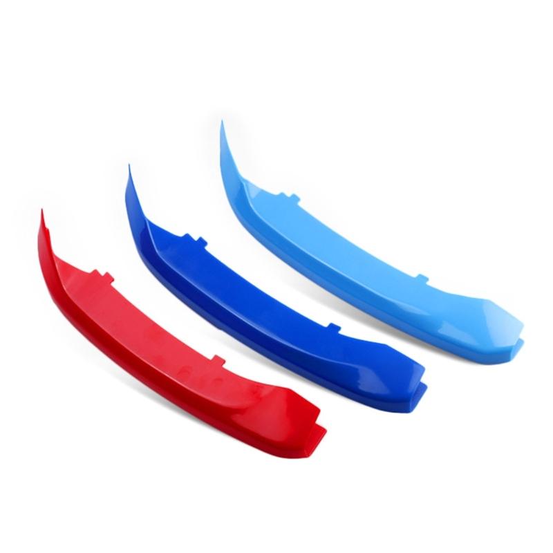 Clip In Front Grille Inserts 3 Colors Trims Strips Grills Cover Grill Cover Clip for 3/4/5/6/7Series Accessories Durable