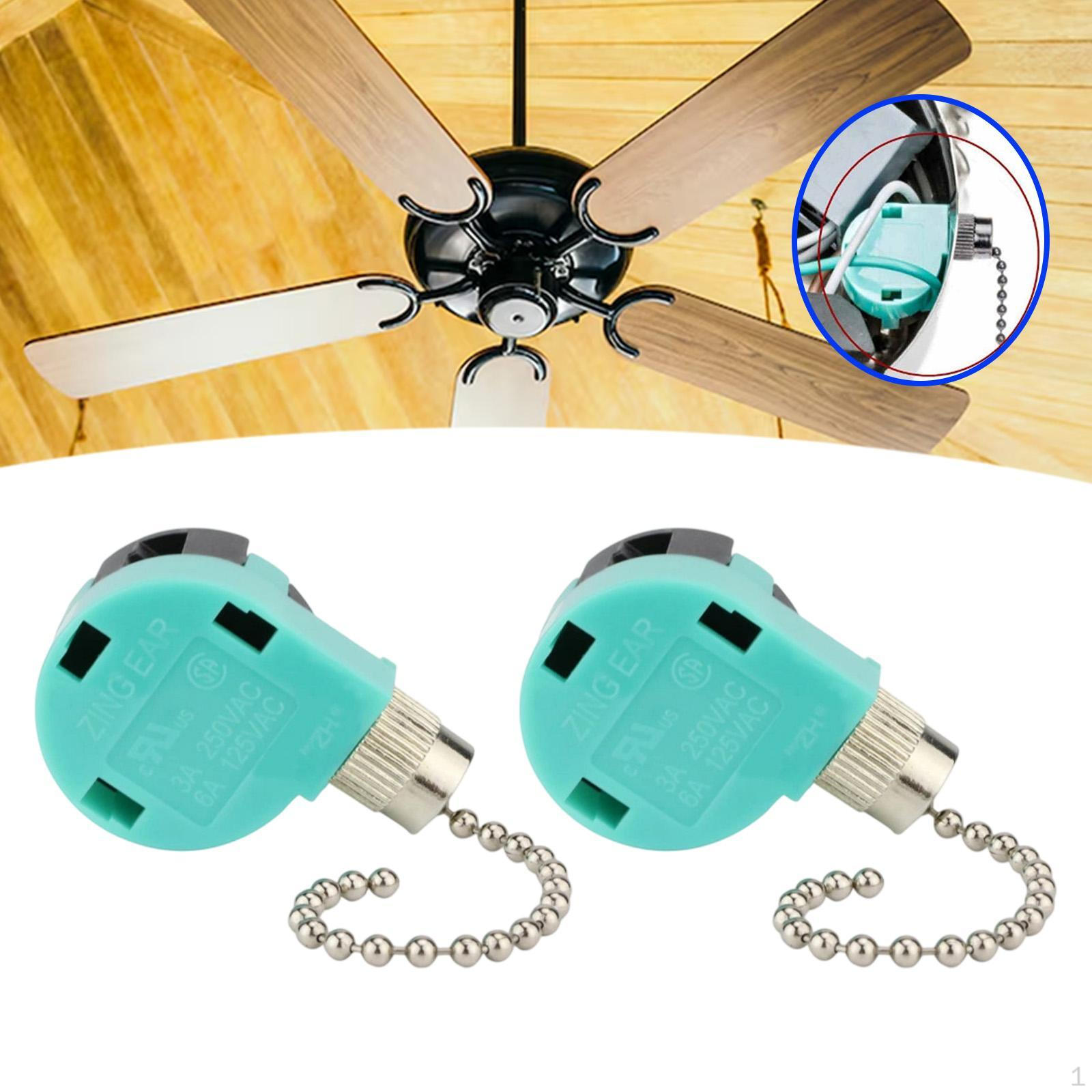 

2 штуки вимикач на ланцюжку для вентилятора Hunter для стельових вентиляторів Ze268S6 argent pull chain