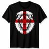 England Lion Unisex T Shirt England Flag Football Tee Graphic Top
