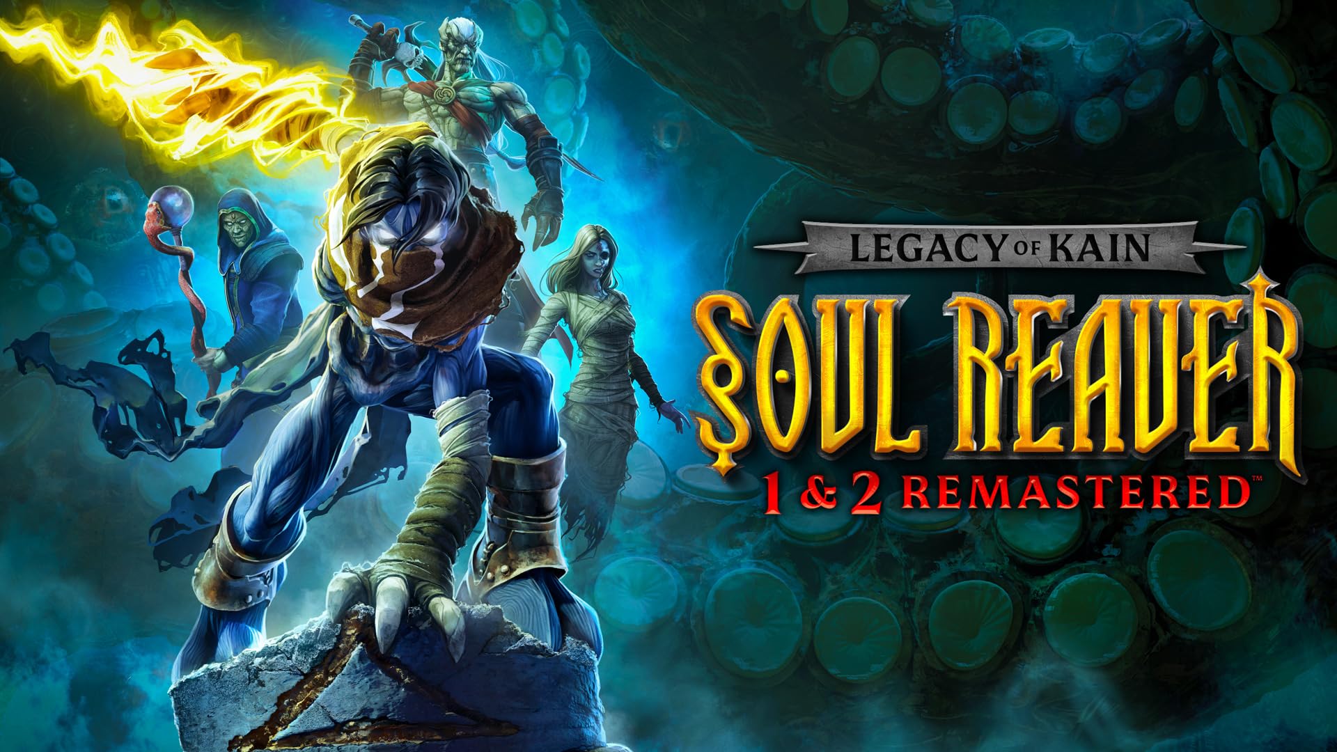 

Наследие Каина Soul Reaver Ремастер Ключевой Арт Обои Выпущены PS5 1&2 -