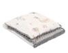 Set: Double-sided Cotton Blanket with Minky and Pillow - Balloons 2