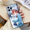 Anime Miku N-Nakano   Phone Case For iPhone 17,16,15,14,13,12,11 Plus,Pro Max,XS,Soft Silicone Black Cover