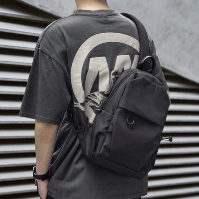 Modna torba na klatkę piersiową męska modna marka swobodna prosta torba na jedno ramię crossbody plecak studencki wielofunkcyjna mała torba na ciało