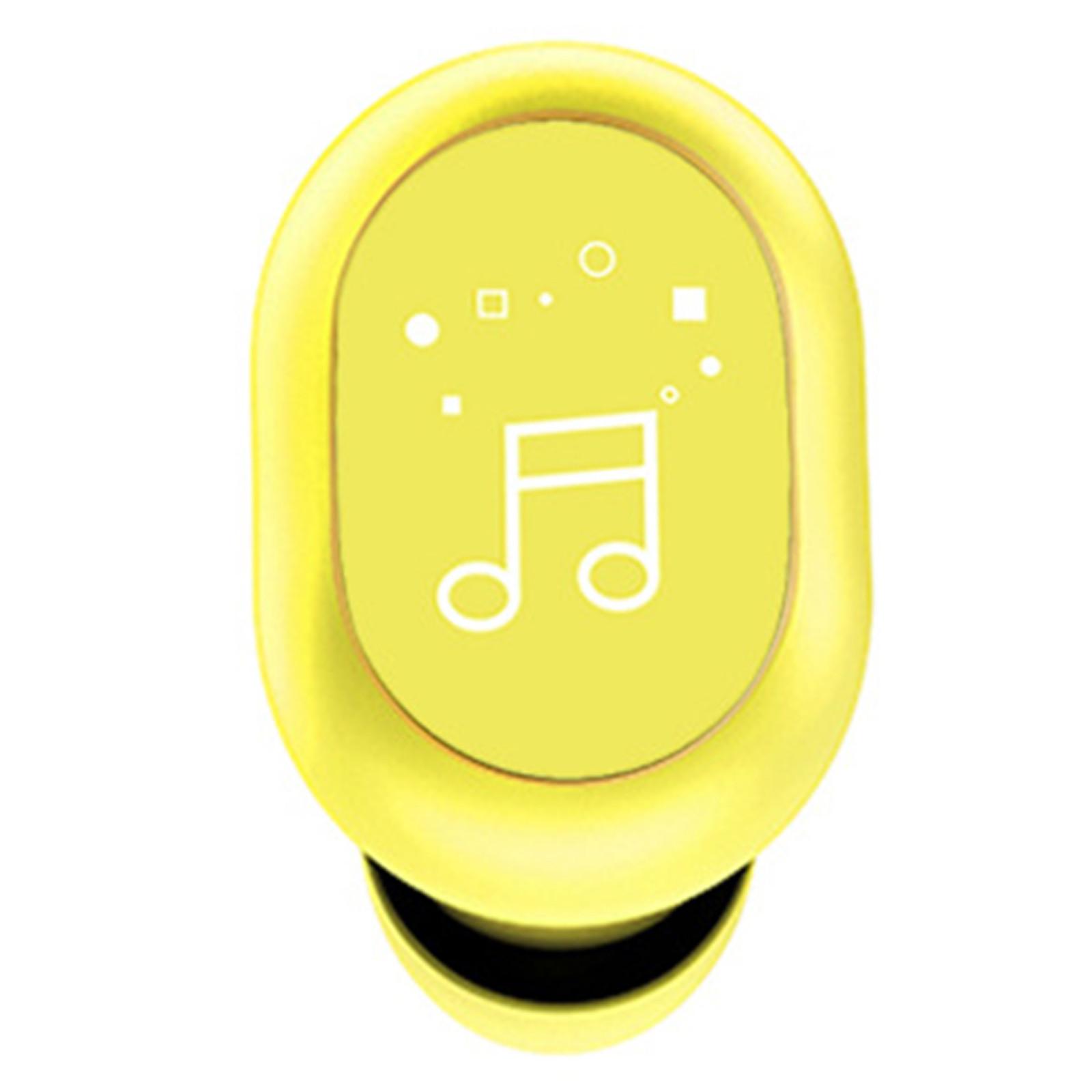 

Беспроводные наушники с шумоподавлением Bluetooth-наушники Handsfree Stereo Earbud жёлтый