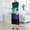 Plara Women Layered Color Pleated Dress