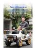 Children’s 4-Wheel Electric Car: Two-Seater Off-Road Toy with Remote Control – Suitable for Kids and Adults.