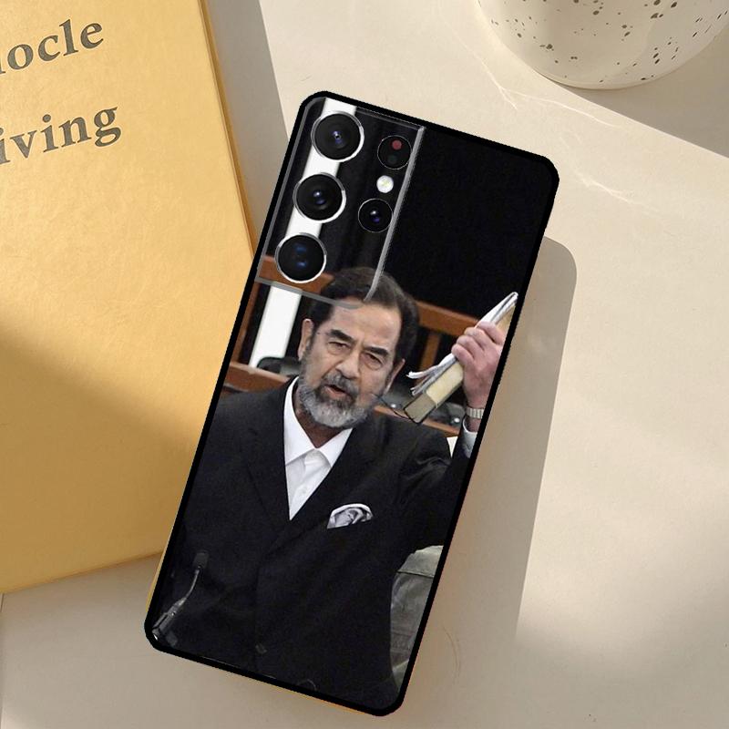 Custodia Telefono Saddam Hussein Iraq Per Samsung Galaxy S25 Ultra S20 S21 S22 S23 S24 S9 S10 Plus S25 FE Cover Guscio