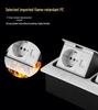 Multimedia Pop-up Floor Socket with German Standard Power Strip