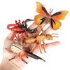 Mini Insect Model Set: Ant, Butterfly, Stag Beetle & Scorpion Toy for Kids