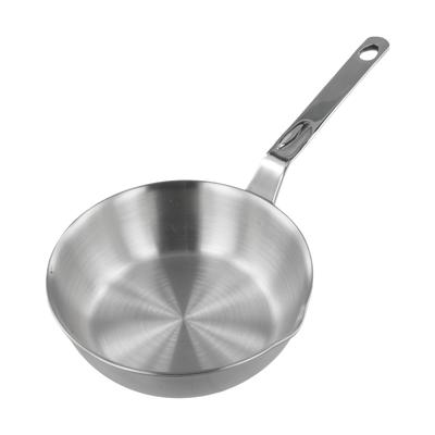 Efficient 316 Stainless Steel Egg Pan for Frying and Melting Compact Design for Single Servings and Easy Storage