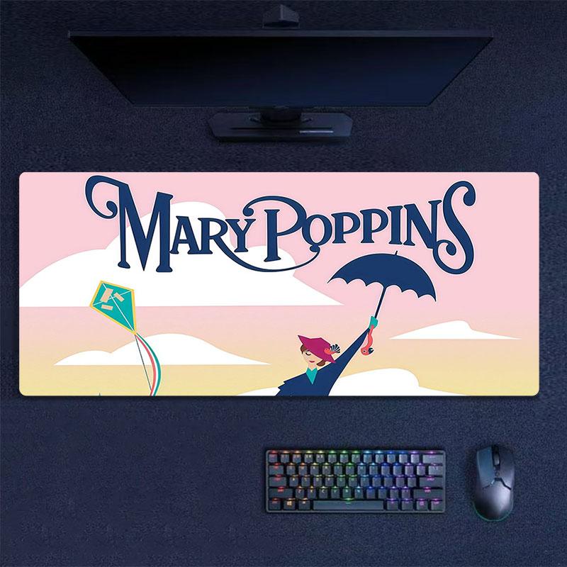 Magic Nanny Mouse Pad, Large Gaming Desk Mat, Non-slip XXL Mousepad for Laptop & Tablet, Mini PC Playmat with Stitched Edges