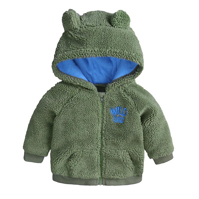 Boys' and Girls' Winter Outerwear: Outdoor Cotton Coat & Fluffy Sweater - Popular INS Style