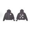 Unisex Vintage Washed Cotton Hoodie With Graphic Print Loose Fit Streetwear