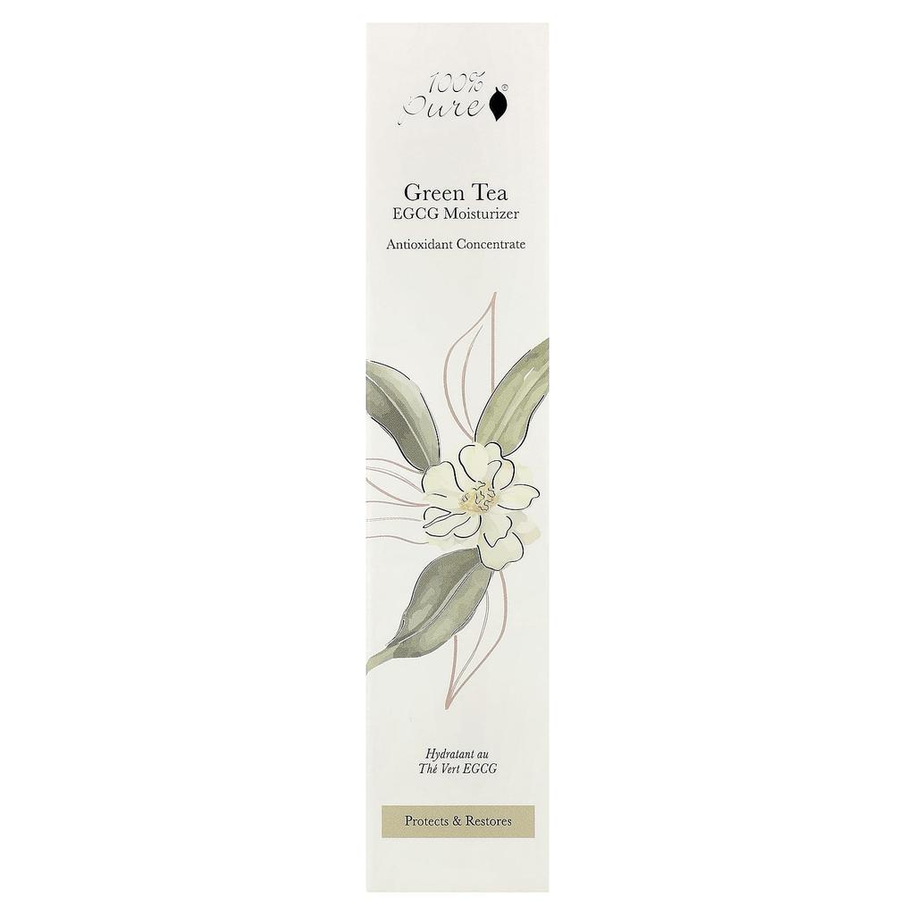 100% PURE Green Tea EGCG Concentrated Cream, 40ml (1.4 Fl Oz)