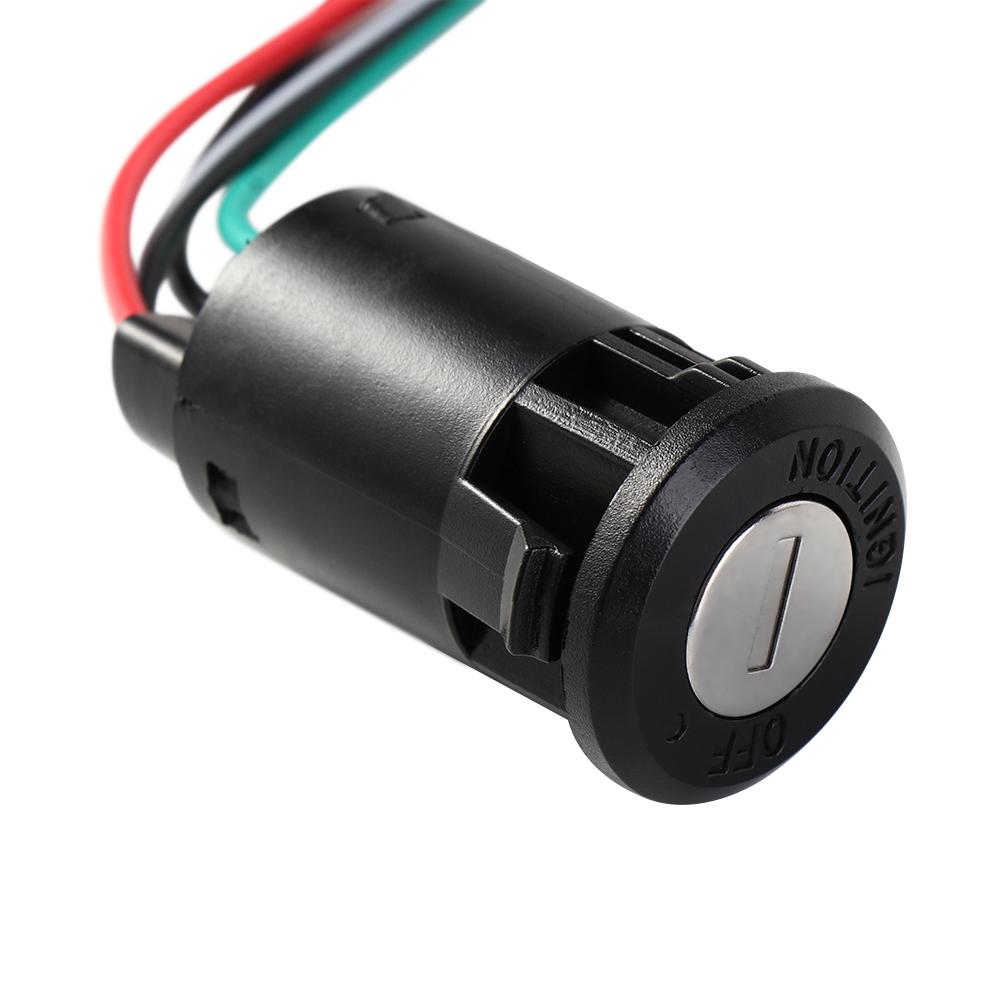ON/OFF Wires ATV Ignition Key Switch Male Plugs Motorcycle Ignition Switch   Scooter Quad