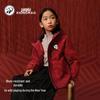 Kids' Panda Shu Embroidery Outdoor Jacket