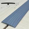 1 ud. 1 m/39,37 pulgadas Tira de transición autoadhesiva en forma de T para suelo de madera, tira de transición de huecos, tira de umbral para paso de puerta, tira de borde de junta,