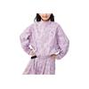 Anta Full Print Outdoor Breathable UV Protection Sun Protection Clothing Women Outerwear Gray Purple 162438609-2