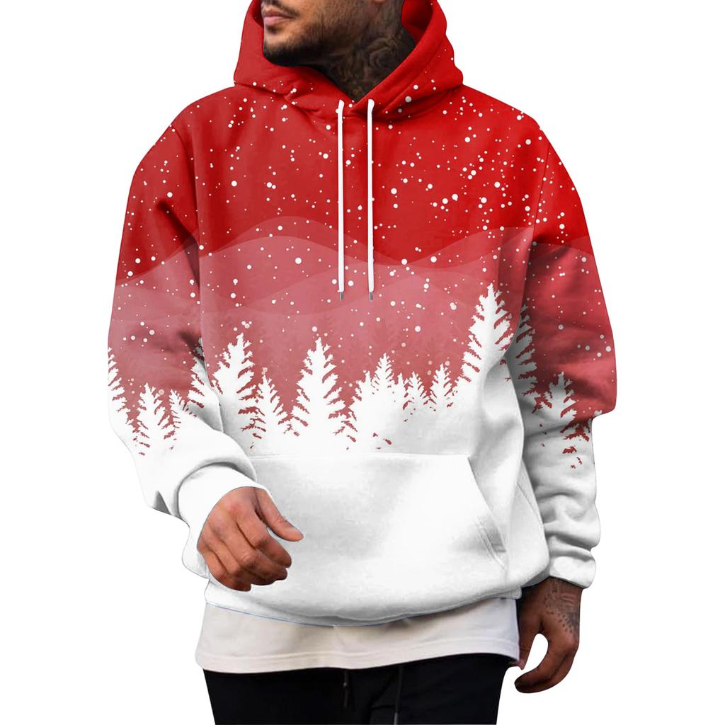 Men's Sports Leisure Long Sleeves With Pocket Hooded Hood Hoodie
