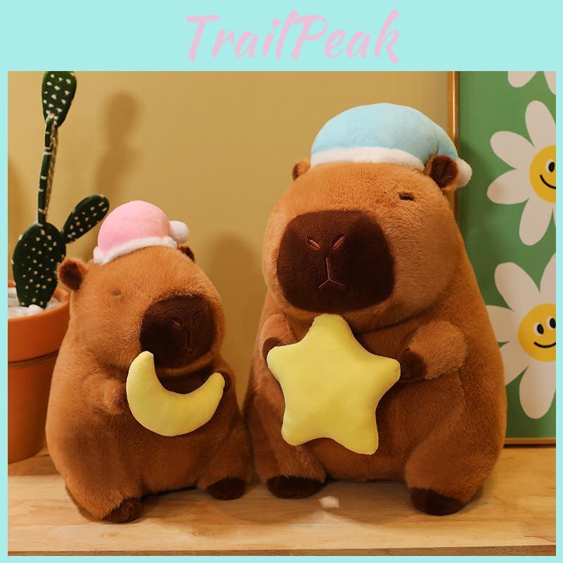 Adorable Creative Birthday Capybara Plush Toy Pillow Soft Cute Gift For Any Occasion