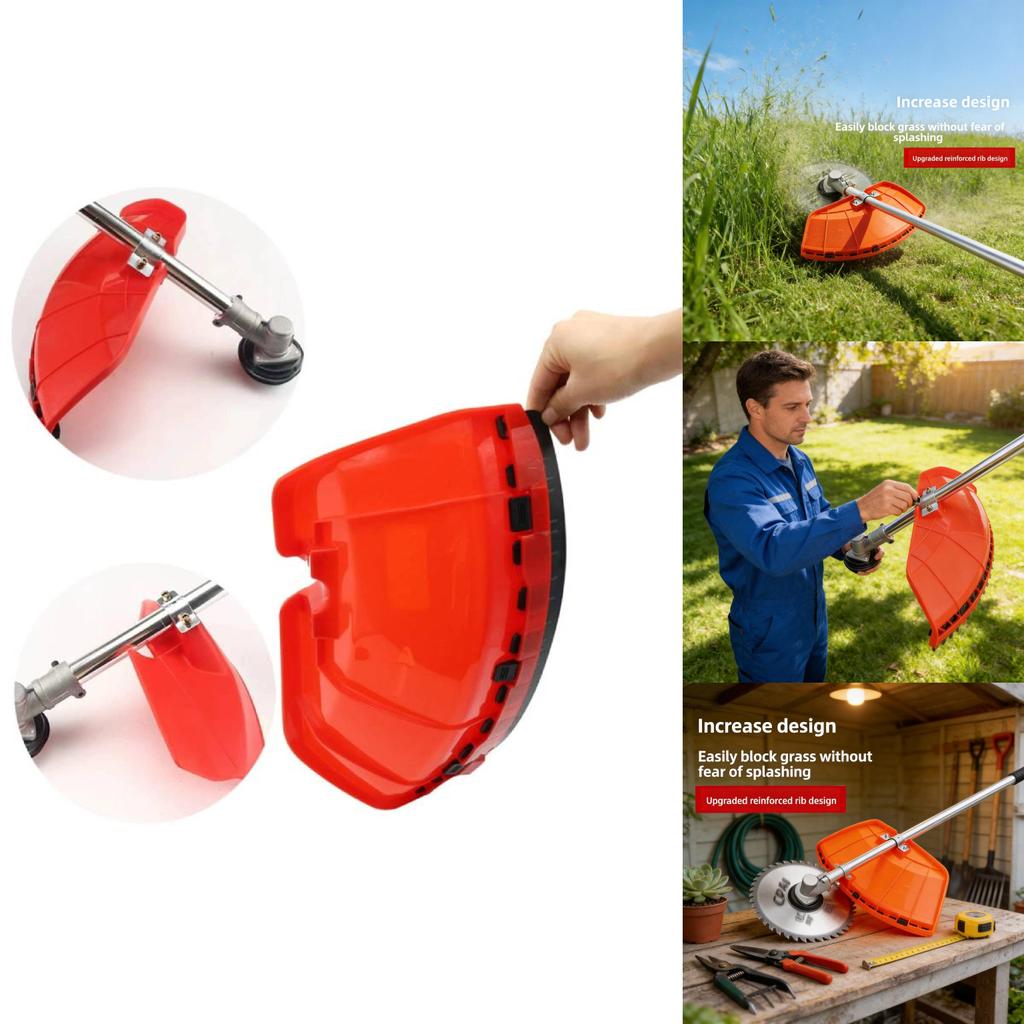 Lawn Mower Grass Guard Panel With Handle For Garden Trimming And Protection