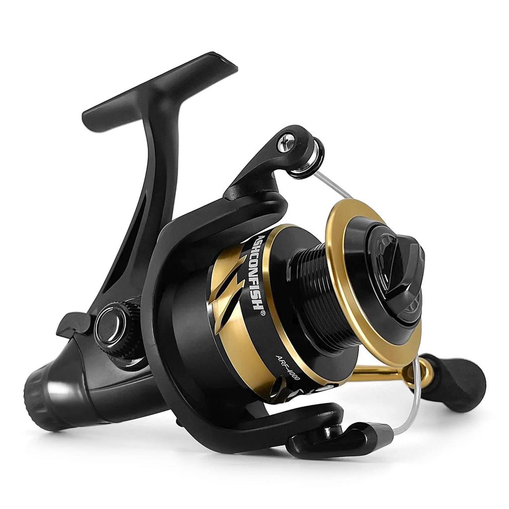 Ashconfish Double Brake Spinning Left and Right Interchangeable Handle Strong For Long Hole Freshwater Sea Fishing 4000 5000 4000b 5000b Reel, Reel,