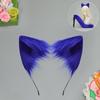 Set Banda de Păr cu Urechi de Pisică și Coadă Handmade Costum Cosplay Petrecere Halloween Convenție Anime