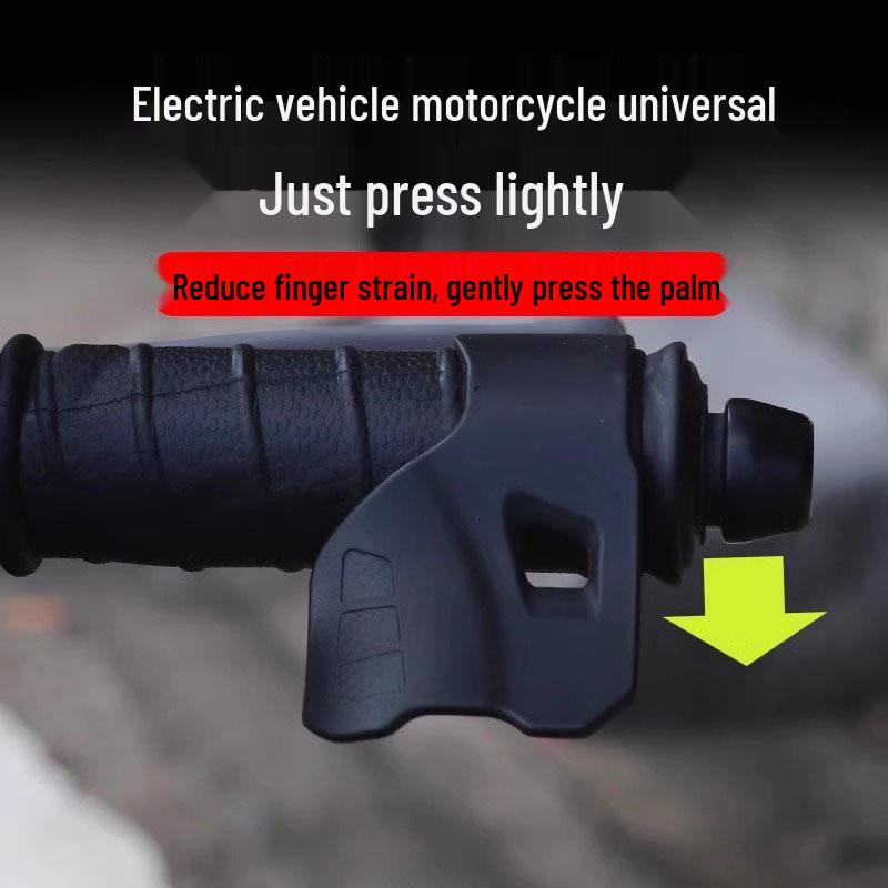 Univerzální zámek plynu a asistent tempomatu na řídítka pro elektrické motocykly.