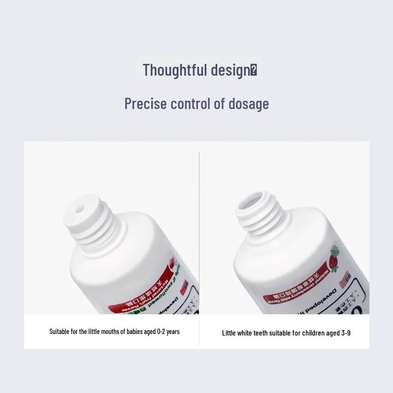 Colgate Kids Toothpaste, 3-5 Years, Natural Strawberry Flavor