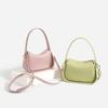 Leather Crossbody Bag, Fashionable and Versatile, High-end Handbag for Women, Commuter Shoulder Dumpling Bag for Women
