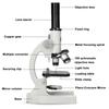 64X 2400X Monocular Optical Microscope School Children Science Experimental Biology Teaching Microscope