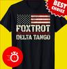 Funny Foxtrot Deltas Tangos TShirt Short Sleeve Cotton Unisex T-Shirt
