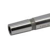 Alloy Taper Shank Extended Spiral End Mill with Welded Carbide Insert, 20-40mm, 3/4 Flute.