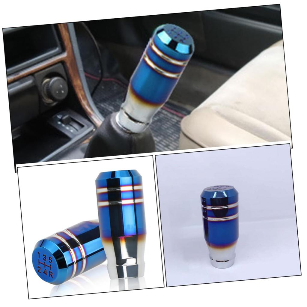 TOKIDNY Manual Car Gear Shift Knob Aluminum Alloy Shift Lever for Manual Transmission Baking Painting